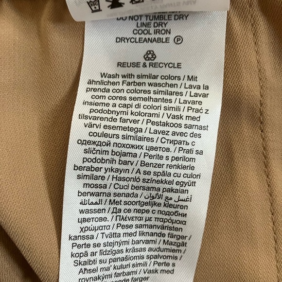 Vero Moda Aware Tan Trousers lightweight summer fabric - Picture 6 of 16